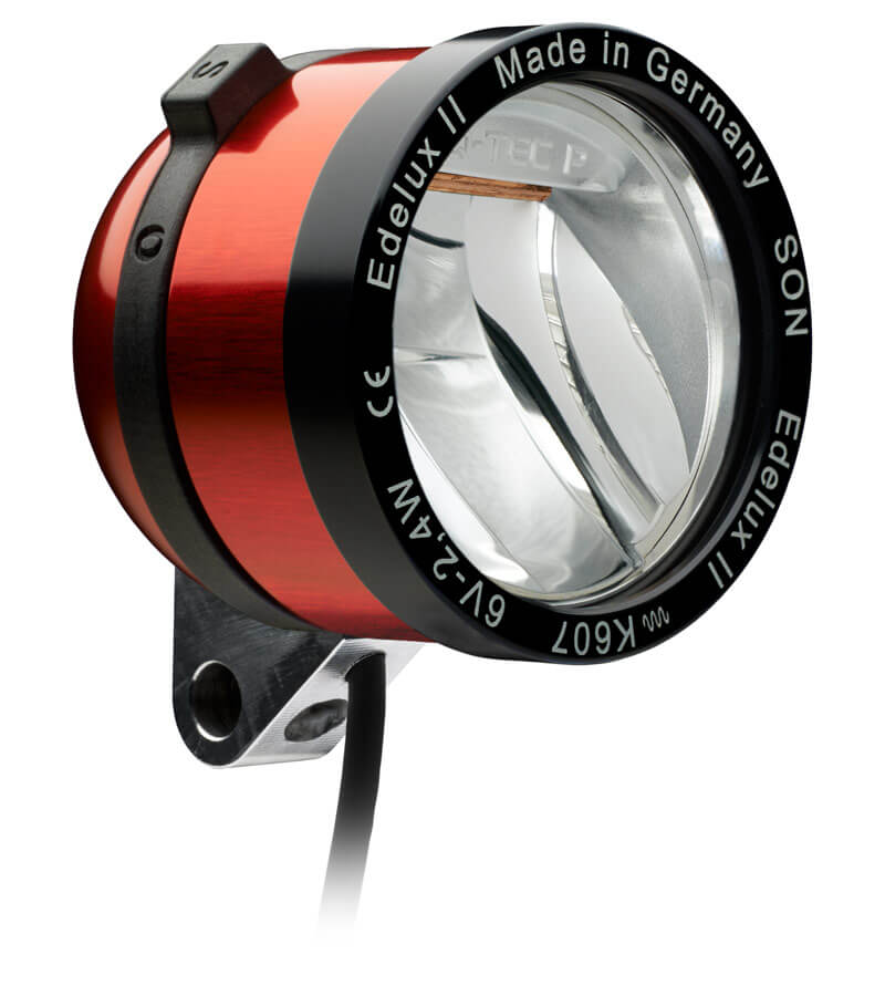 Edelux II SL, red anodized