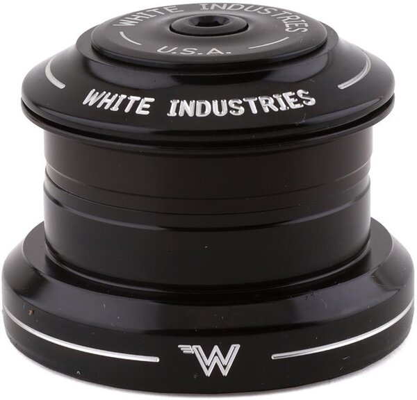 White Industries Tapered Headset, 1 1/8&quot;-1.5&quot;, ZS44/28.6 | EC44/40, black