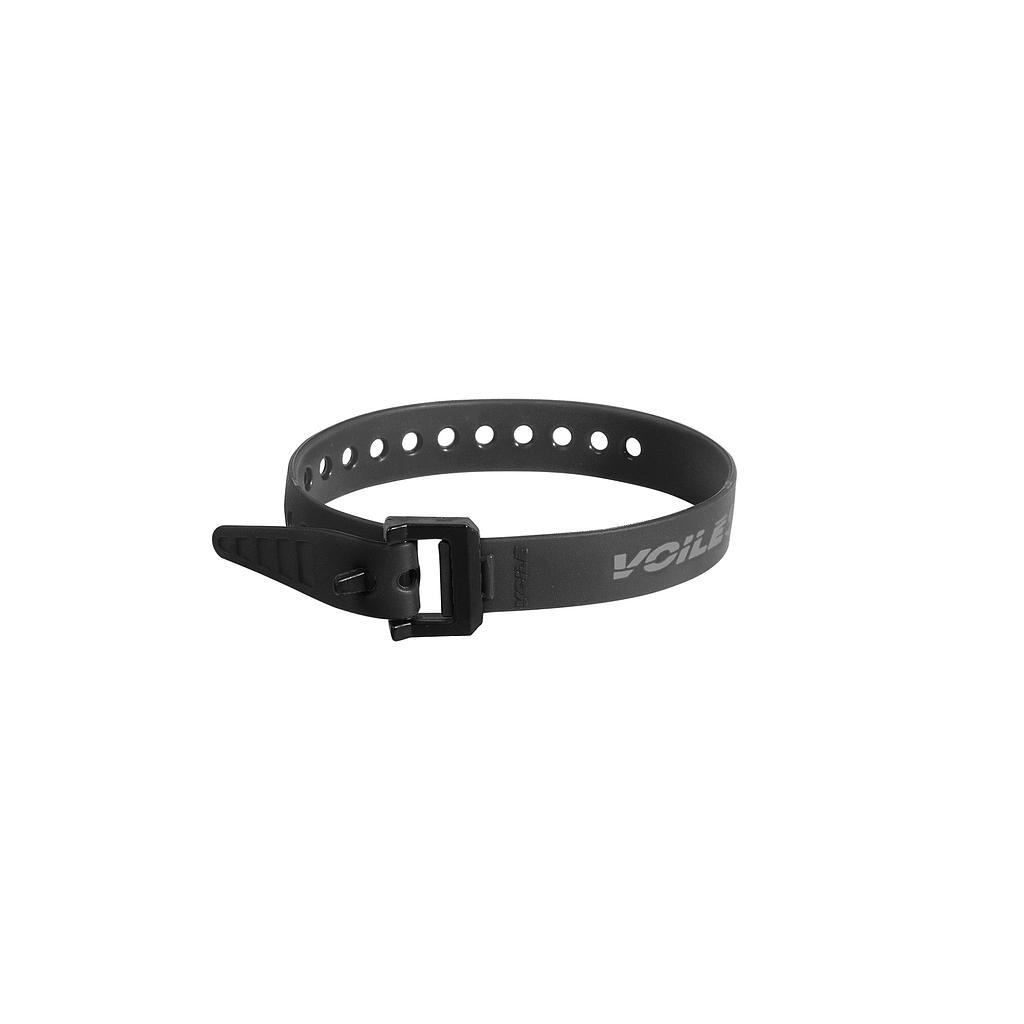 Voile 15&quot; Strap Black/Grey Nylon Buckle