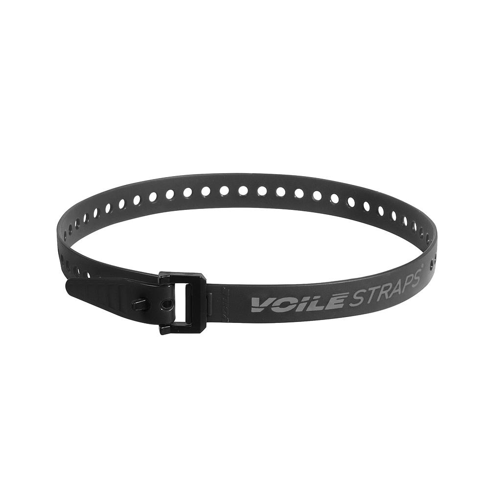 Voile 25&quot; Strap Black/Grey Nylon Buckle