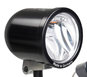 Headlight Ladelux Switchcable 10 cm with 4-pole connector Rear Light cable 12 cm with coaxial connections Dynamo cable 120 cm, coaxial connections (mando y cable de carga no inc.)