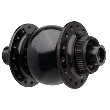 SON 28 15 110 disc center lock*, black anodized, 28 hole