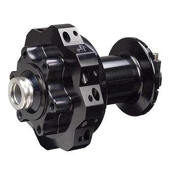 SON 29 S 12 disc 6-Bolt, black anodized, 16/16H Coaxial