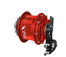 Rohloff SPEEDHUB 500/14  A12 DB OEM2, red, 32h