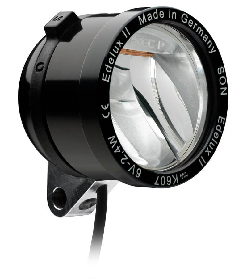 Edelux II ,140 cm cable, connectors separate, black anodized