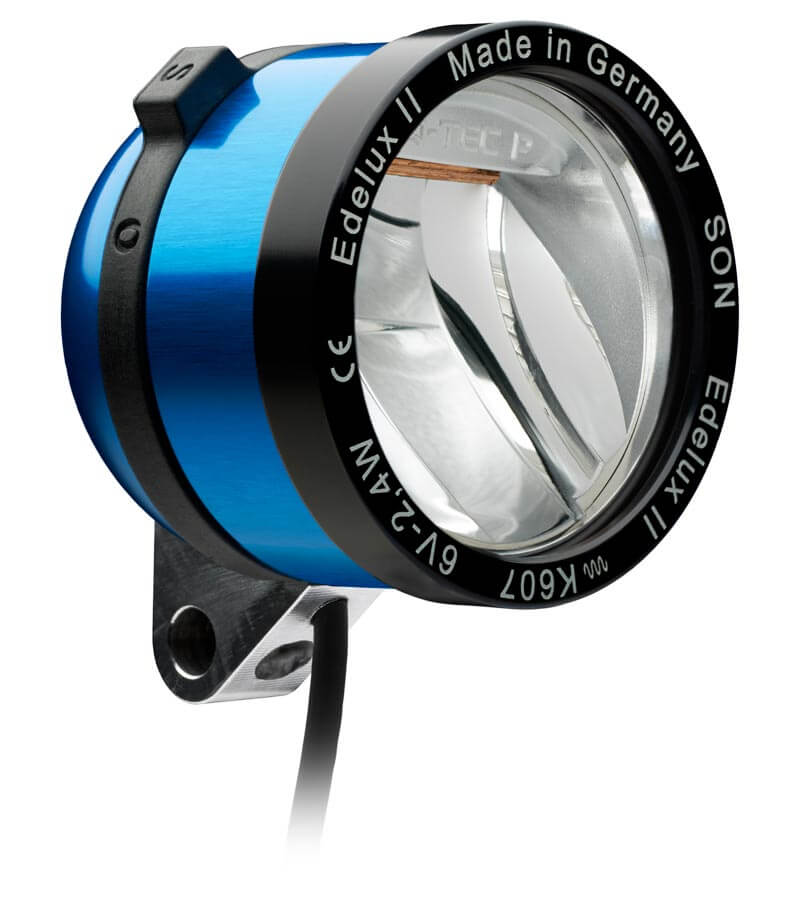 Edelux II, 60 cm cable, connectors fitted, blue