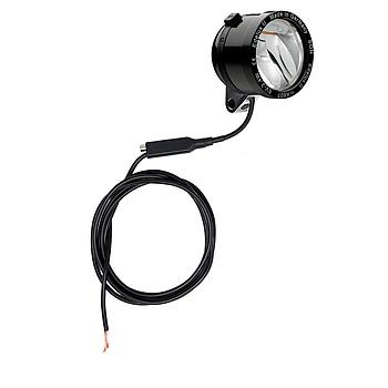 Edelux II with Coaxial Junction Box, 140 cm cable, SON connectors separate, black anodized