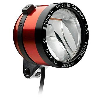 Edelux II, 60 cm cable, connectors fitted, red