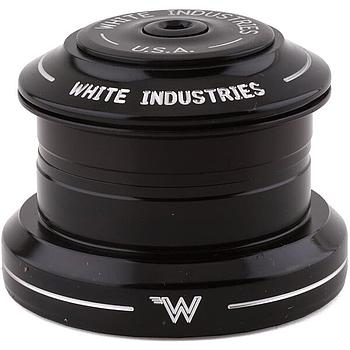 White Industries Tapered Headset, 1 1/8"-1.5", ZS44/28.6 | EC44/40, black