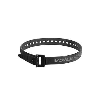 Voile 20" Strap Black/Grey Nylon Buckle
