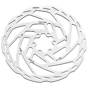 Tektro TR180-54 Ø180mm disc rotor, T2.3mm