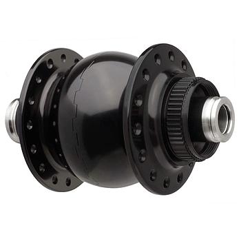 SON 28 12 110 disc center lock, black anodized, 24 hole